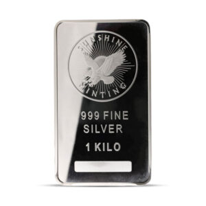 1kg Silver Sunshine Mint Bars