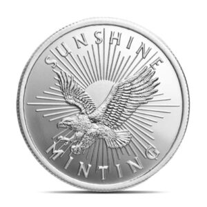 1oz Silver Sunshine Mint Rounds